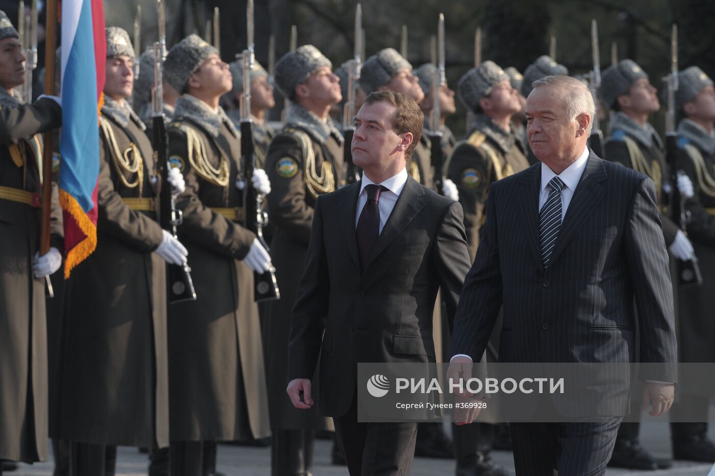 Второй день государственного визита Д.Медведева в Узбекистан