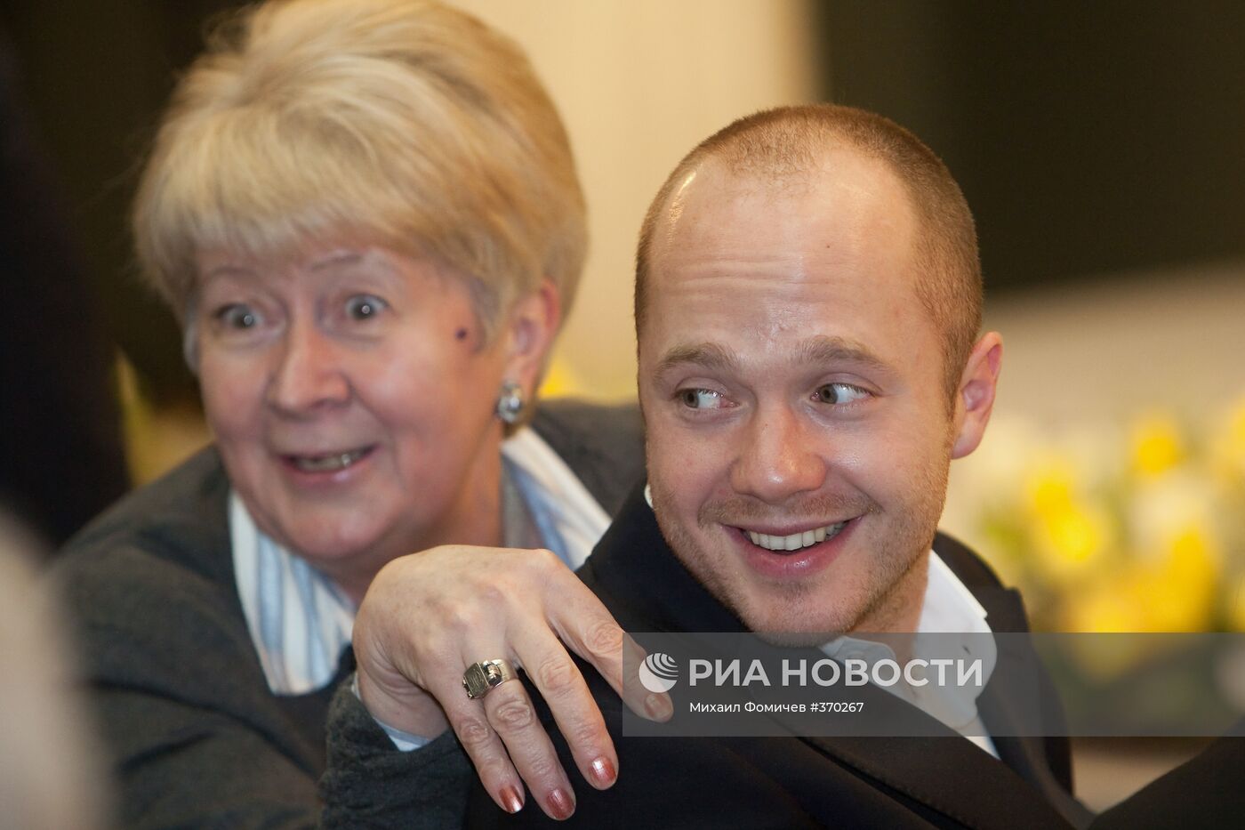 Наталья Дементьева и Евгений Стычкин