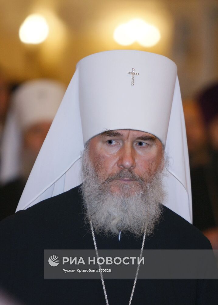 Божественная литургия в день начала работы Поместного Собора РПЦ