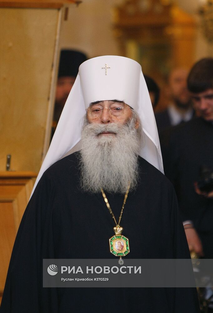 Божественная литургия в день начала работы Поместного Собора РПЦ