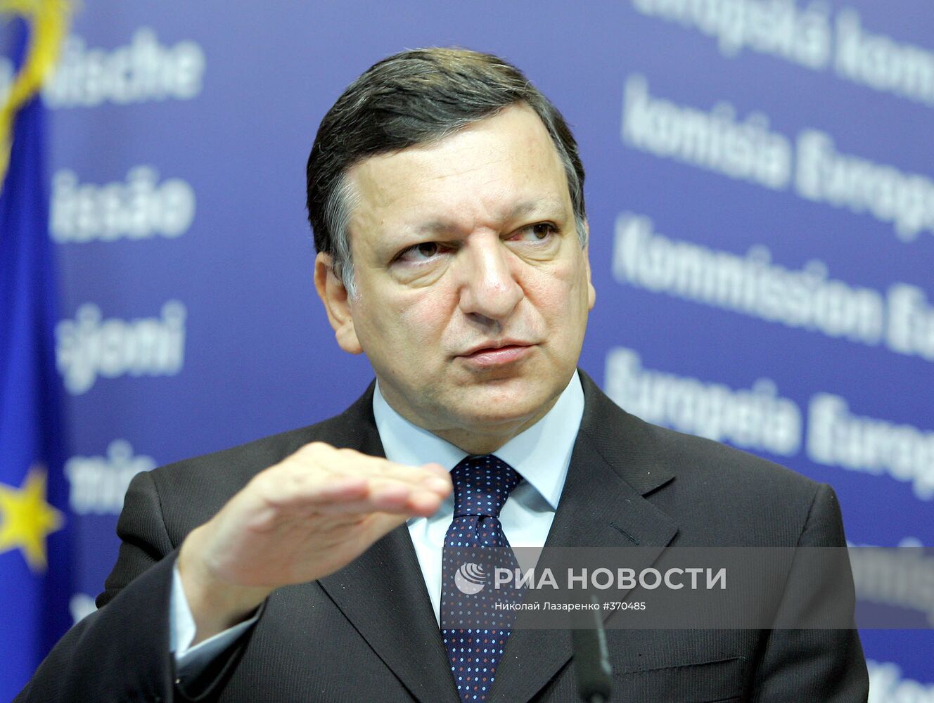 Пресс-конференция главы Еврокомиссии и президента Украины