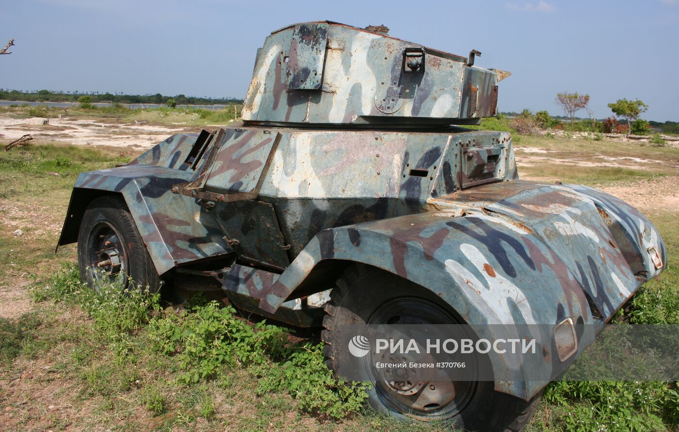 Гражданская война на Шри-Ланке: минная страна Ванни