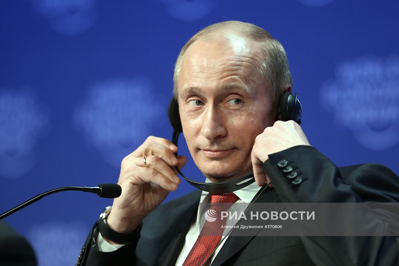 Рабочий визит Владимира Путина в Давос