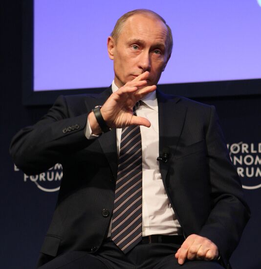 В.Путин с участниками Международного Совета предпринимателей