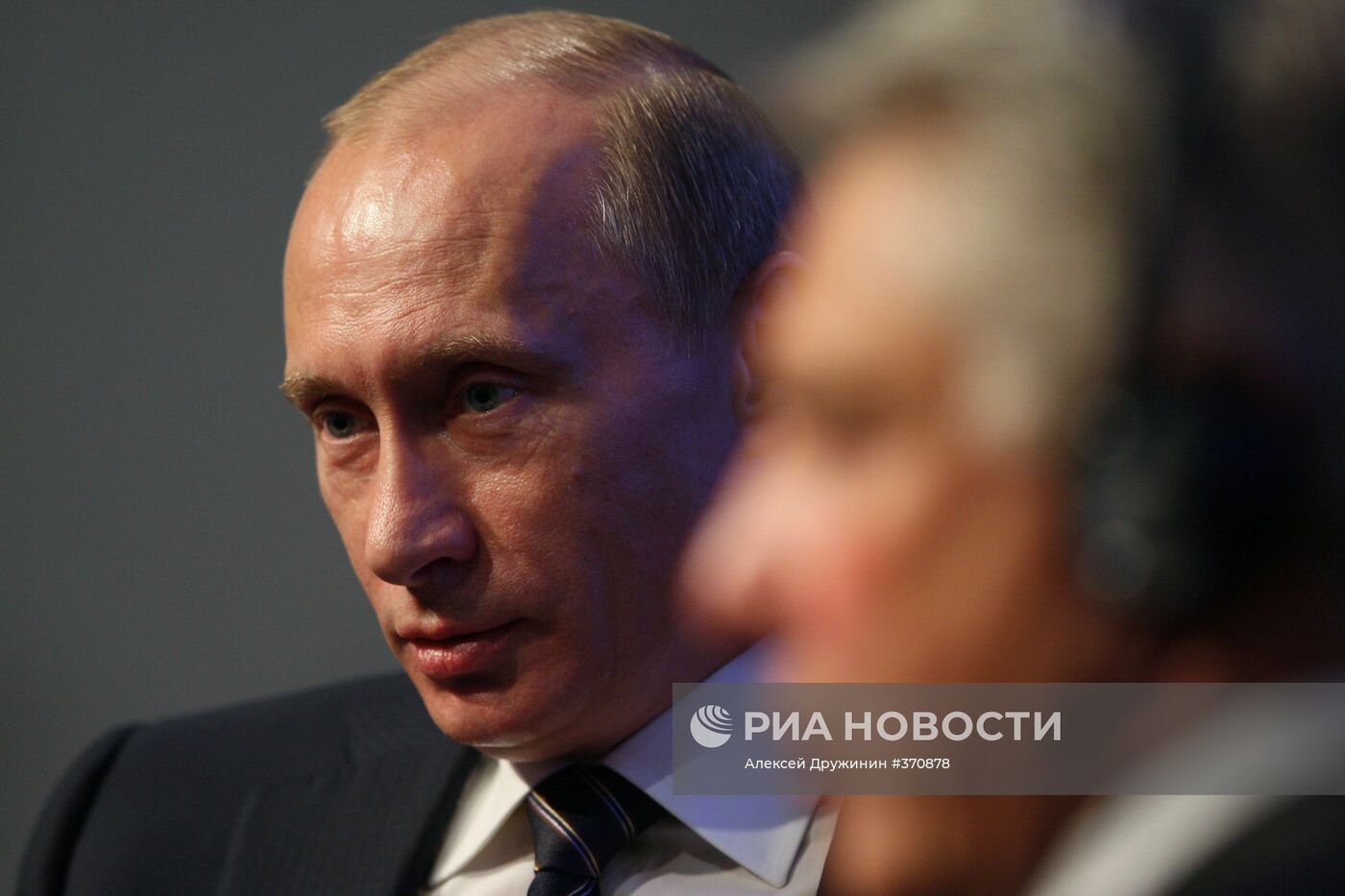 В.Путин с участниками Международного Совета предпринимателей
