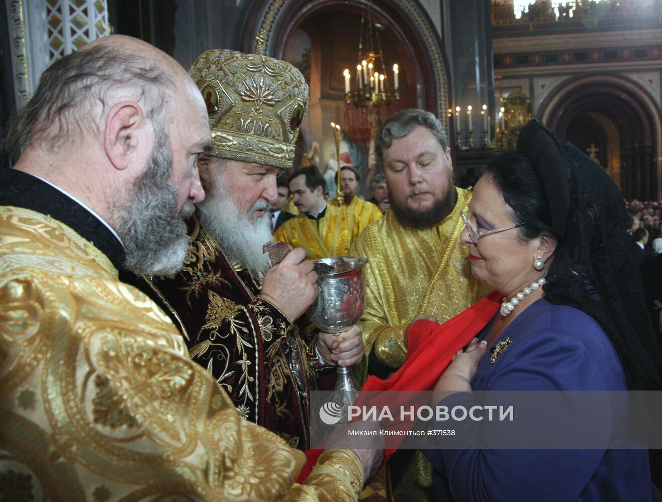 Интронизация Патриарха Московского и всея Руси Кирилла