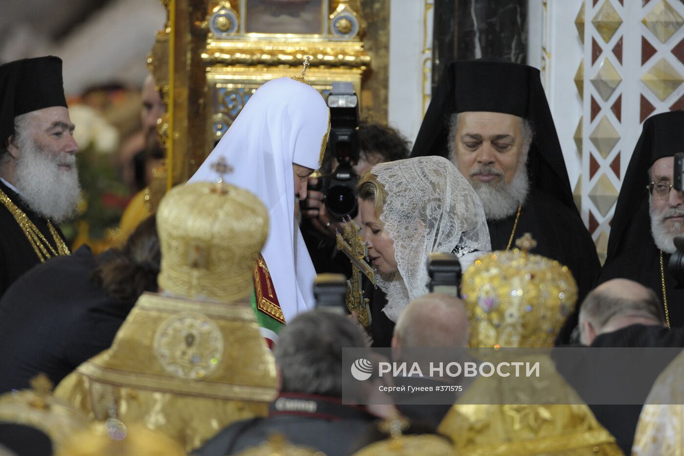 Интронизация Патриарха Московского и всея Руси Кирилла