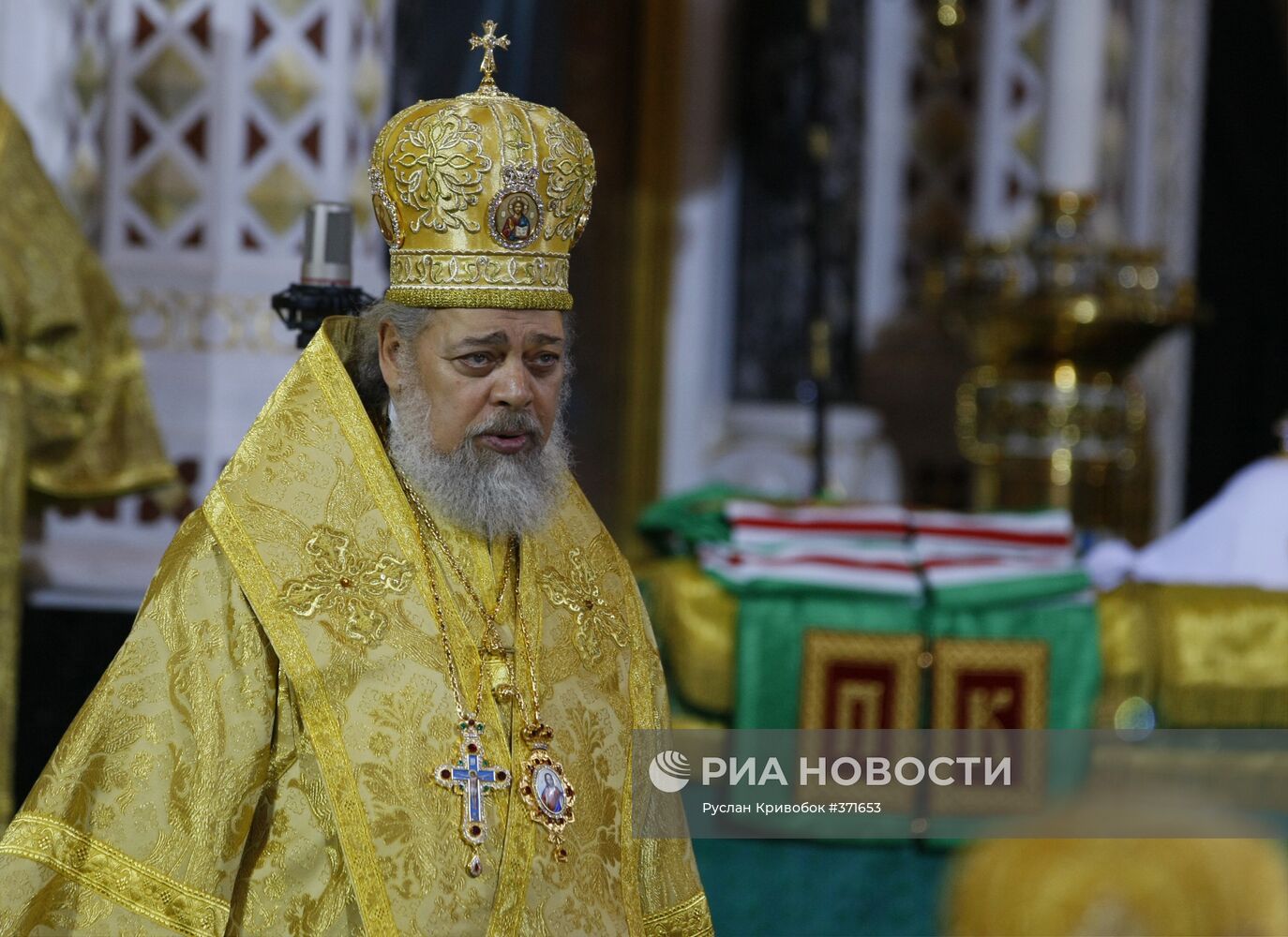 Церемония интронизации Патриарха Московского и всея Руси Кирилла