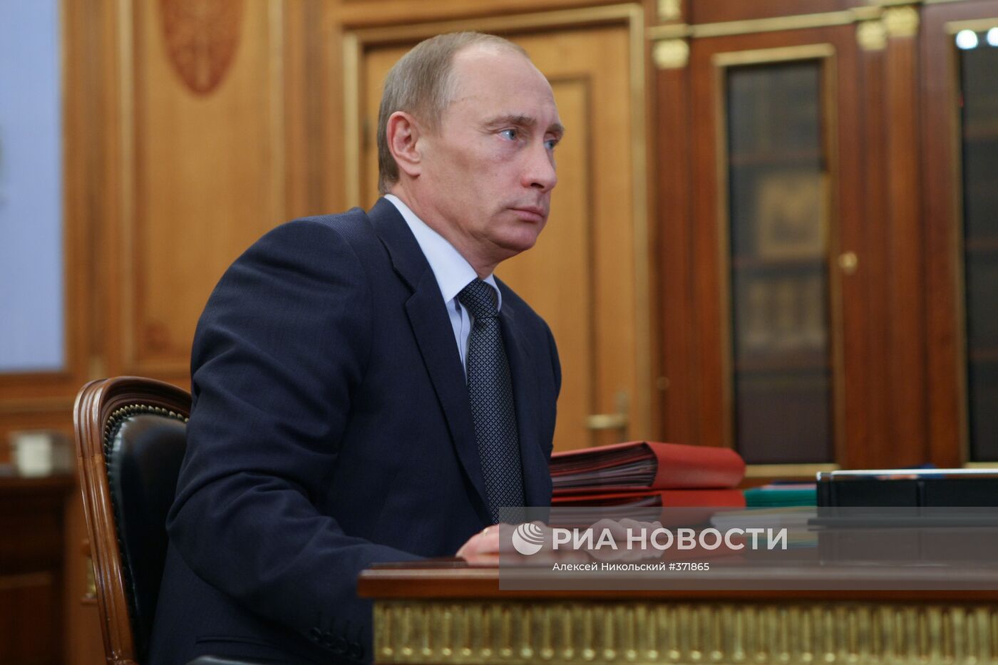 Встреча В. Путина с Г. Боосом