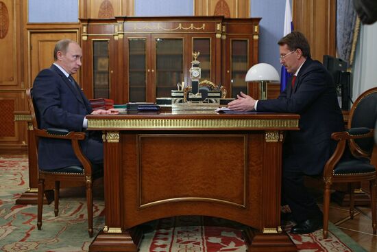 Встреча В. Путина с А. Гордеевым
