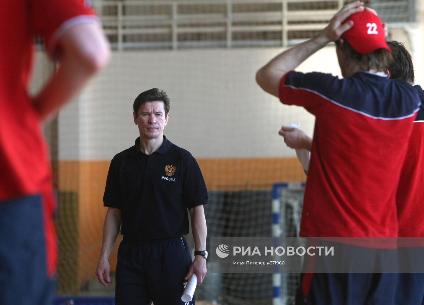 На тренировочной базе сборной России по хоккею