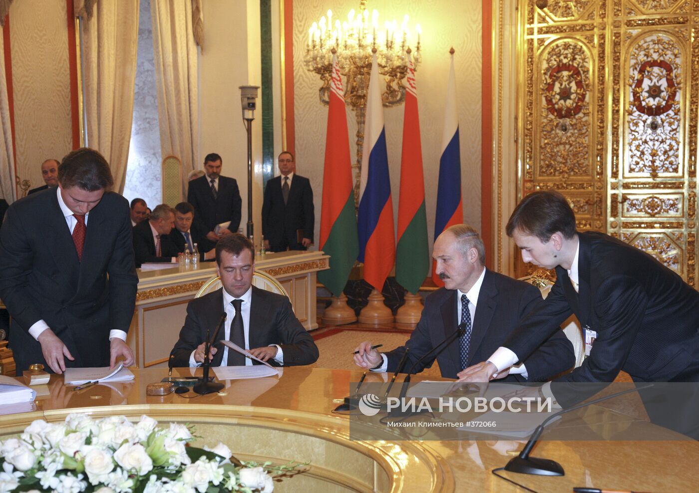 Заседание Госсовета Союзного государства России и Белоруссии