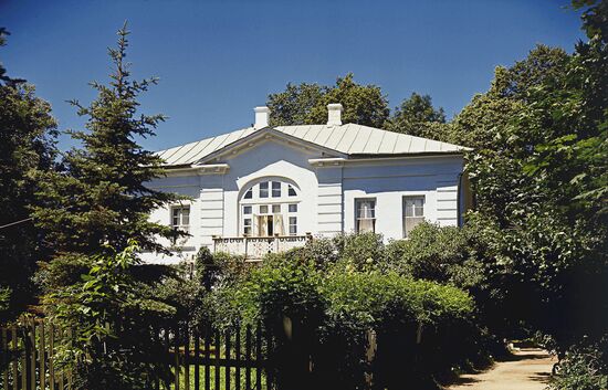 В музее-усадьбе Л.Н.Толстого в Ясной Поляне