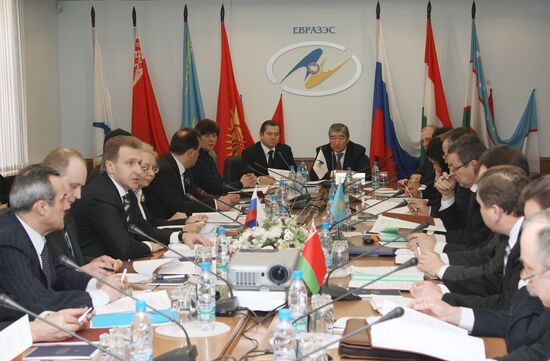 Заседание Комиссии таможенного союза ЕврАзЭС