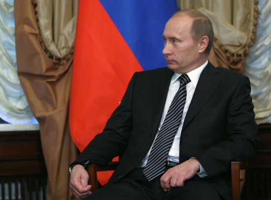 Встреча В. Путина с Ж. М. Баррозу