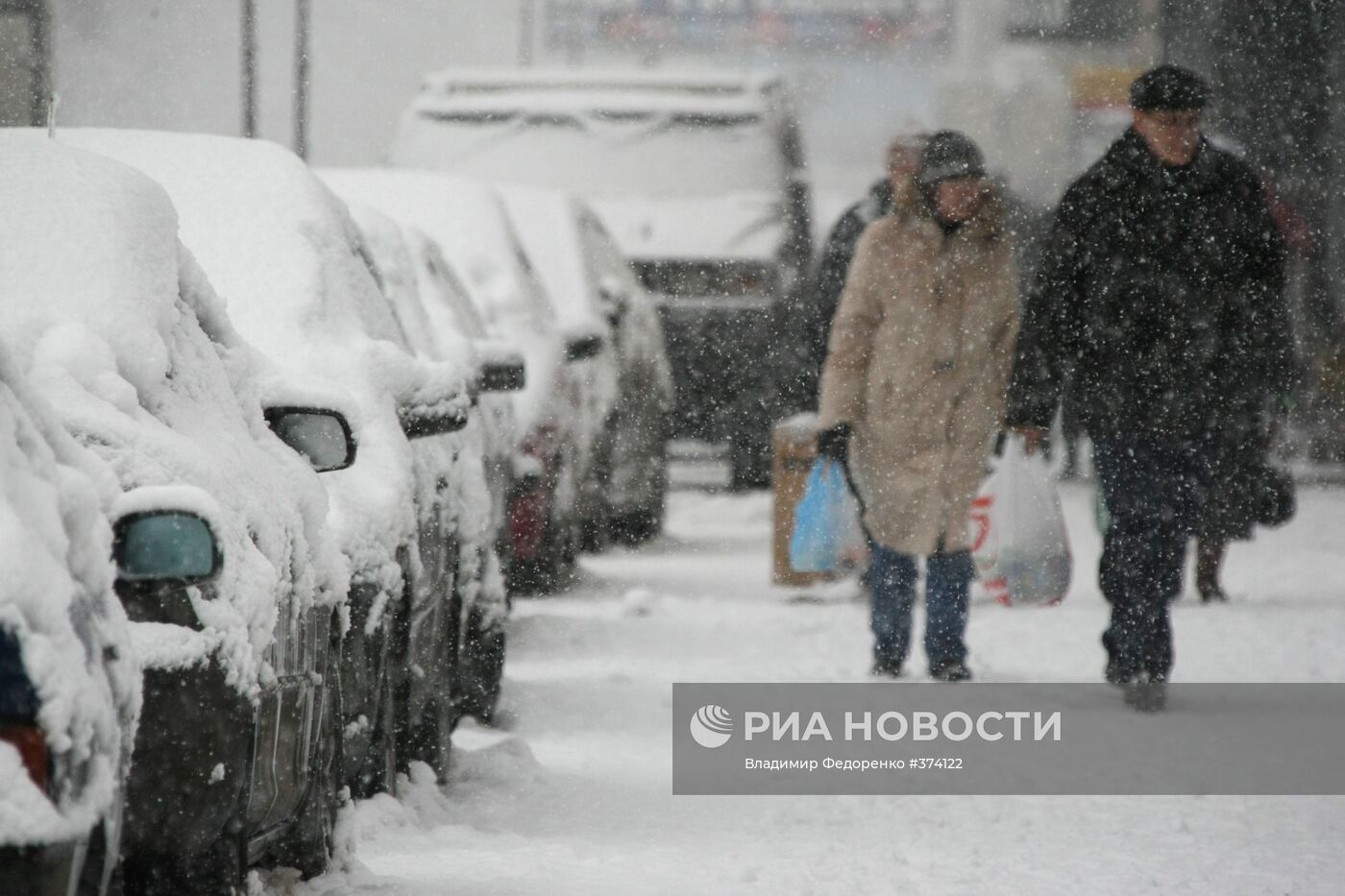 Снег в Москве