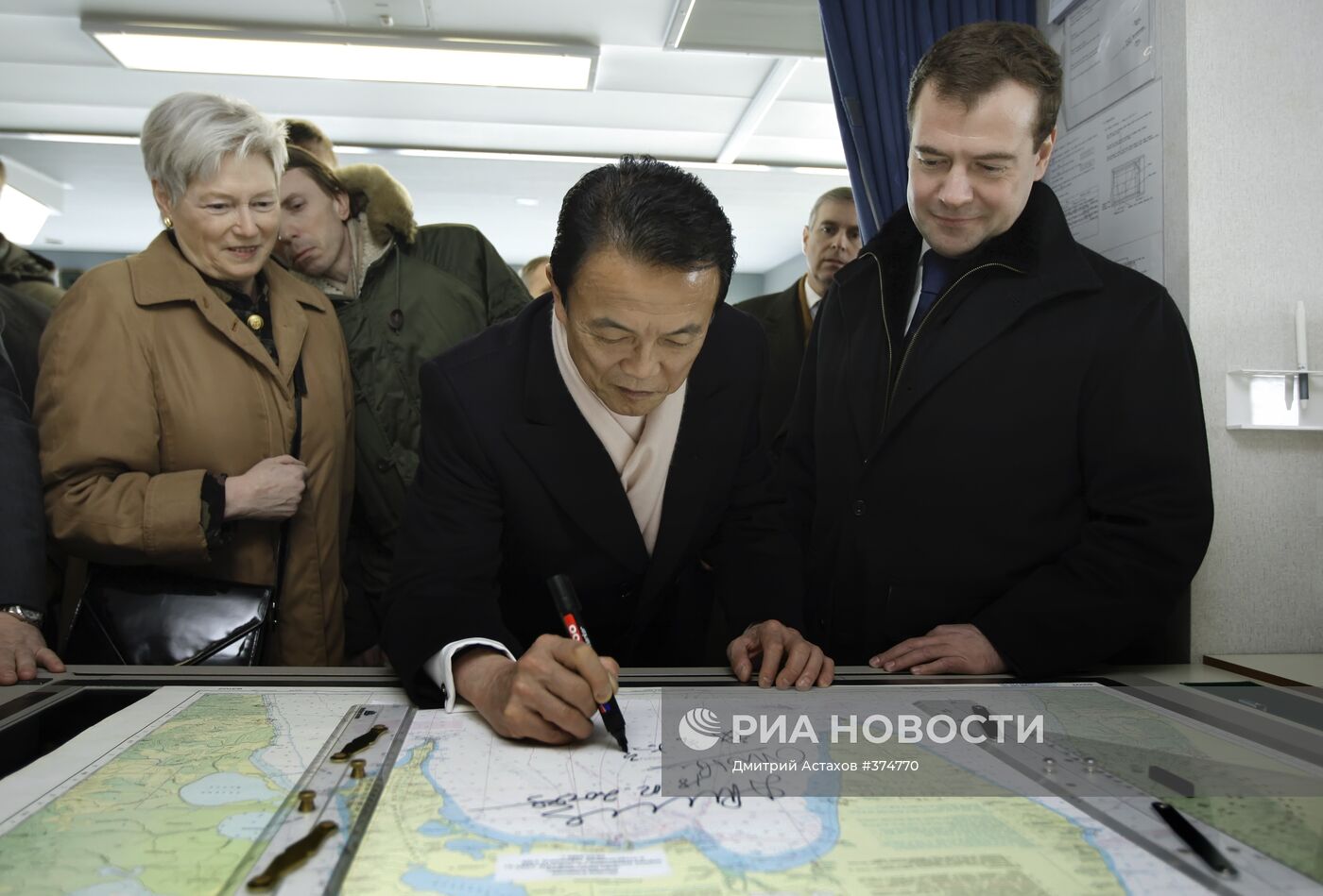 Осмотр танкера-газовоза "Гранд Анива" на Сахалине