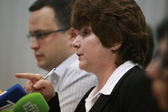 Пресс-конференция по делу об убийстве Анны Политковской