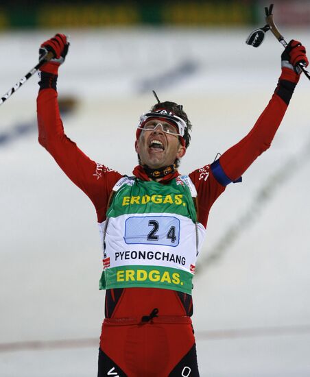 Оле-Эйнар Бьорндален завоевал четвертую золотую медаль в Ю.Корее