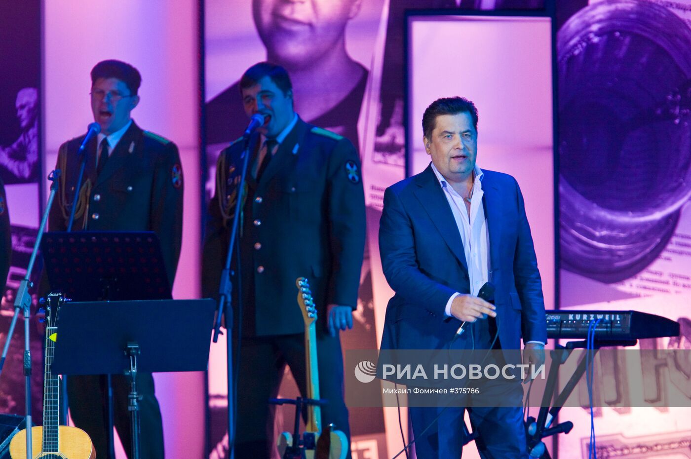 Юбилейный концерт группы «Любэ» прошел в Кремлевском дворце