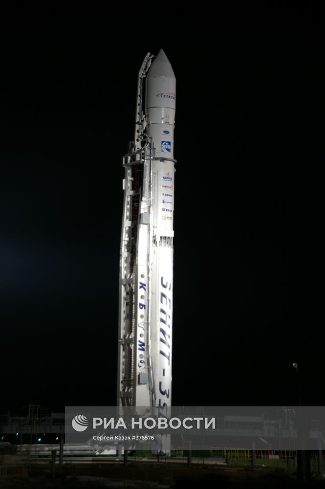 Старт ракеты "Зенит-3SLБ" со спутником Telstar-11N