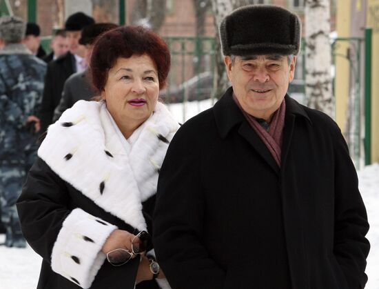 Президент Татарстана М. Шаймиев с супругой С. Шаймиевой