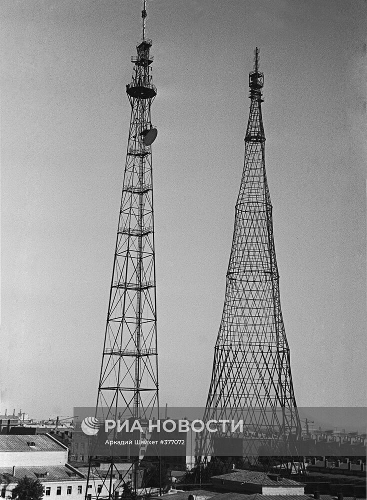 Башни телецентра на Шаболовке