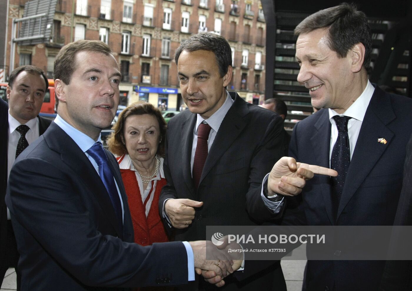 Государственный визит в Испанию Д.Медведева