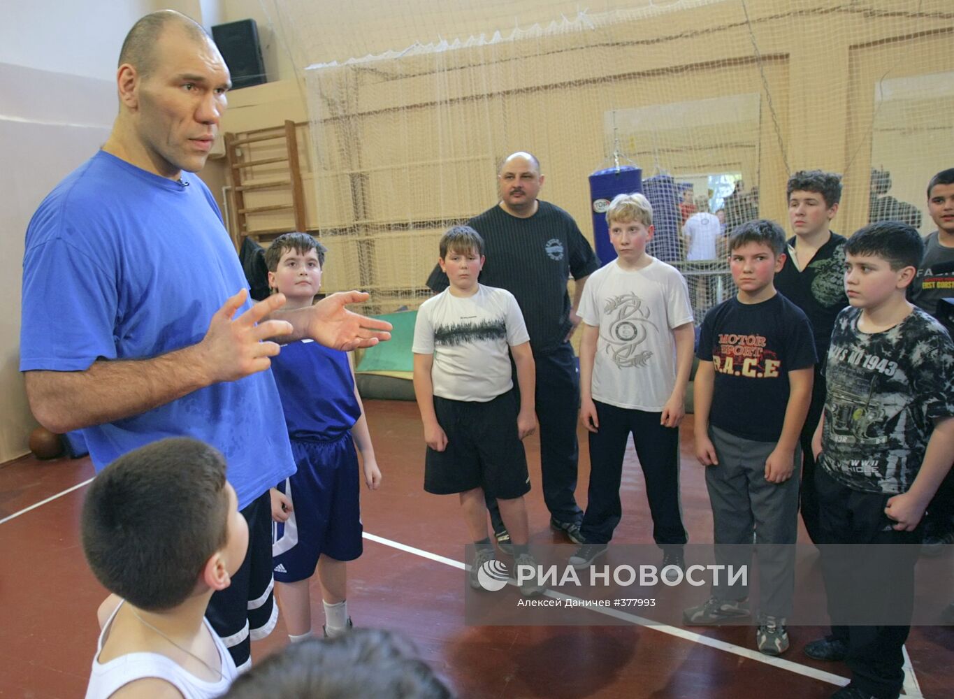 Мастер-класс чемпиона мира по боксу по версии WBA Н. Валуева
