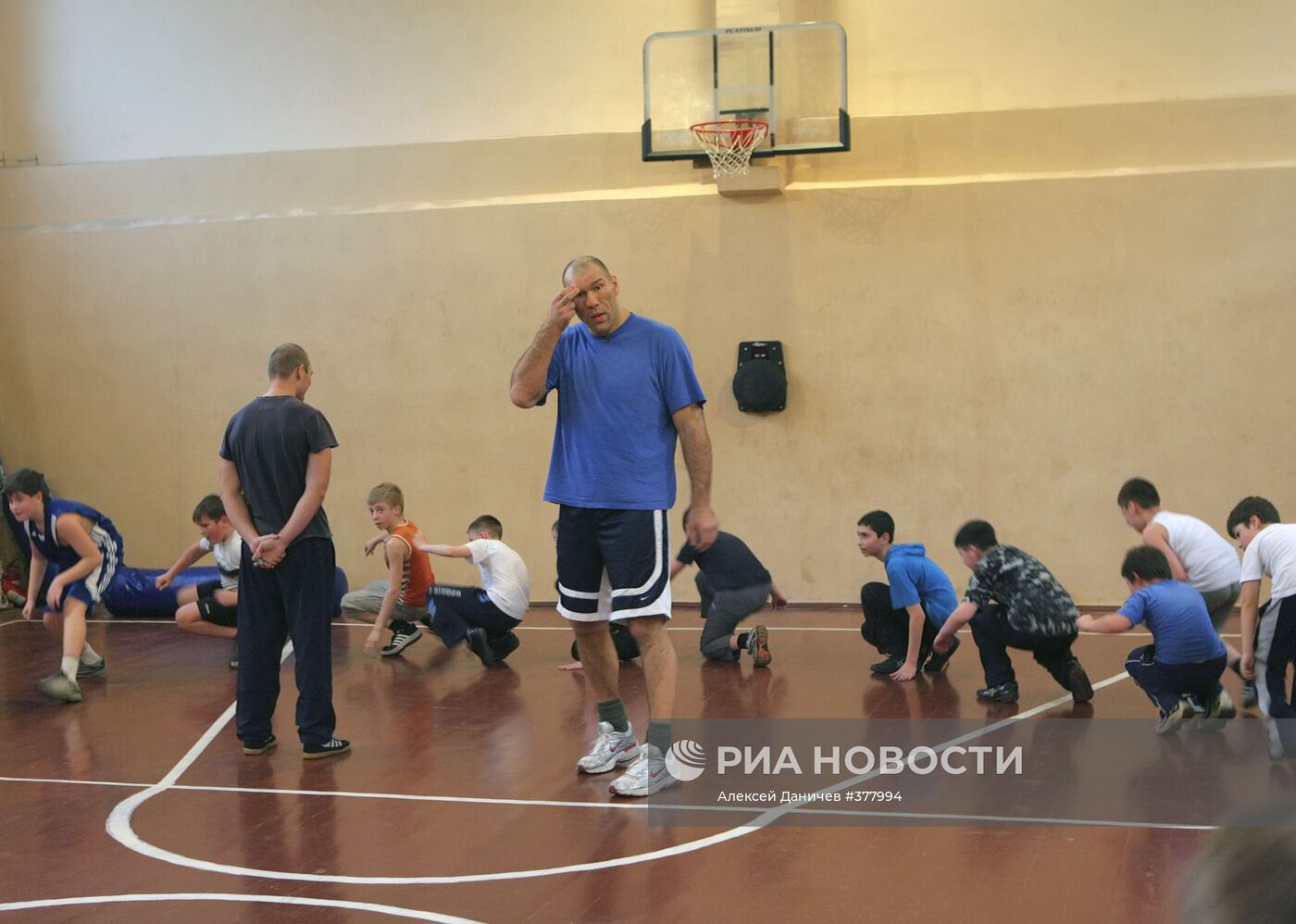 Мастер-класс чемпиона мира по боксу по версии WBA Н. Валуева