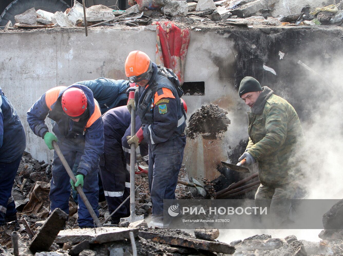 Взрыв газа в жилом доме в Приморье | РИА Новости Медиабанк