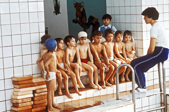 Детская секция плавания в Томске
