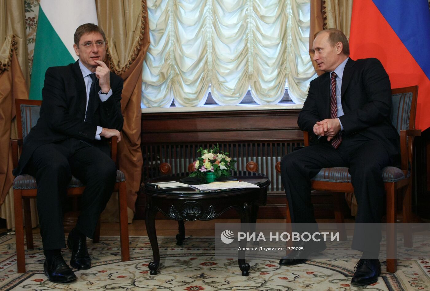 В. Путин, Ф. Дюрчань