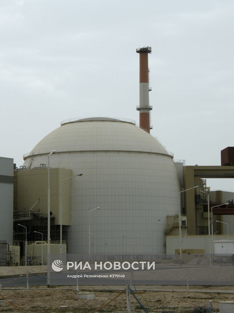 Атомная электростанция в Бушере (Иран)