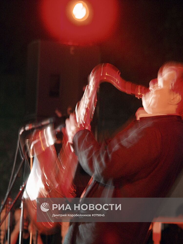 Выступление А.Румянцева на джазовом фестивале в Москве