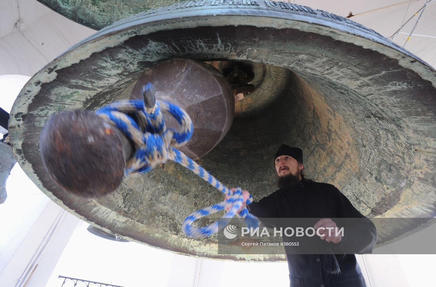 Торжественная церемония первого звона Даниловских колоколов