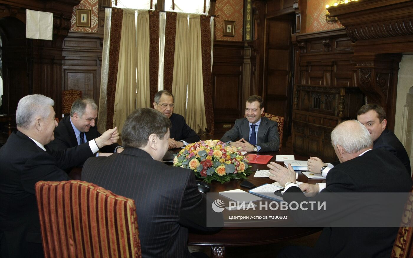 Встреча президентов России, Молдавии и Приднестровья