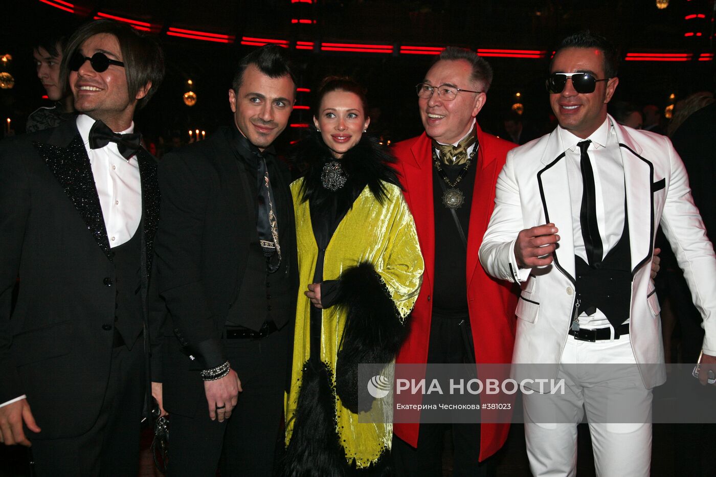 Церемония вручения премии World Fashion Awards 2009