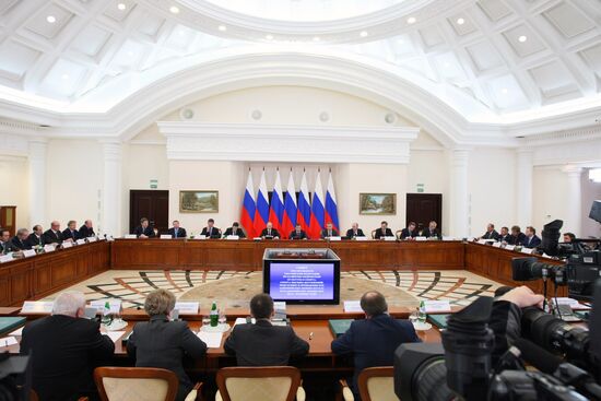 Заседание Совета при президенте РФ в Сочи