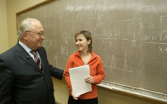 Виктор Садовничий и Инна Садовничая