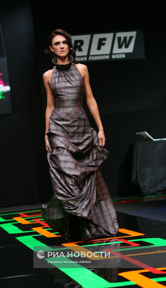 Russian Fashion Week. Коллекция Марии Кравцовой