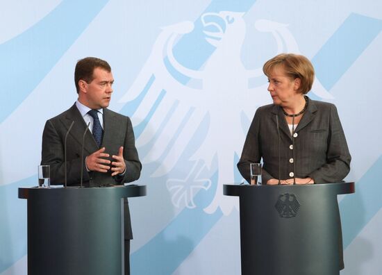 Визит Д.Медведева в Германию