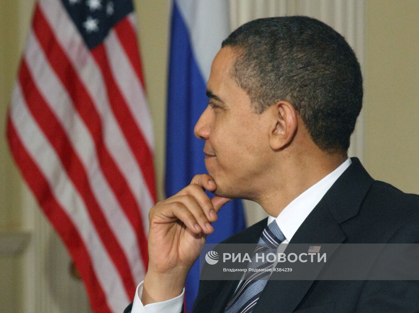Встреча президента России Д. Медведева и президента США Б. Обамы