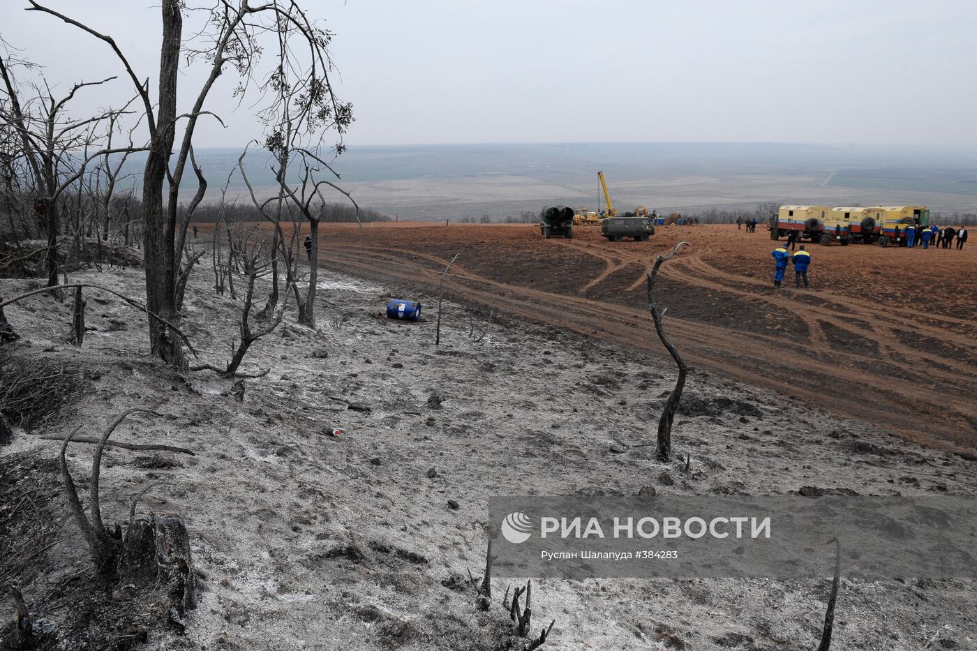 В Приднестровье взорвался магистральный газопровод