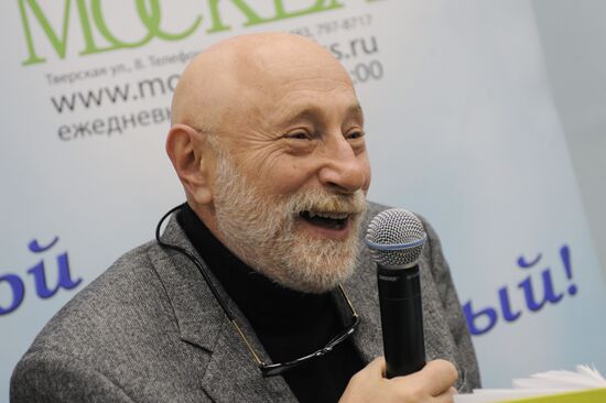 Встреча с писателем Григорием Остером в Москве