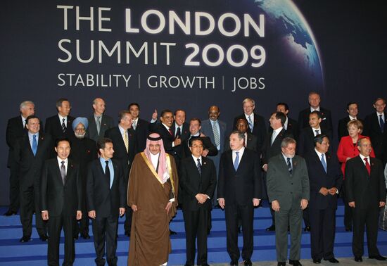 Саммит G20 в Лондоне