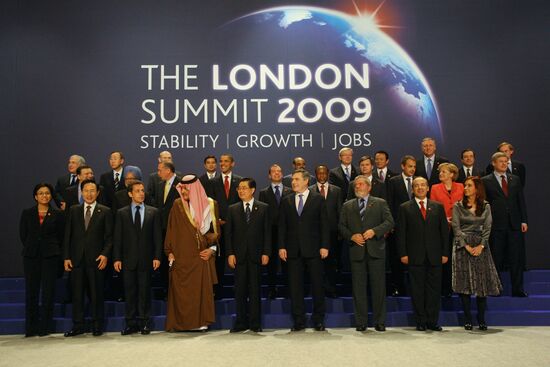 Саммит G20 в Лондоне