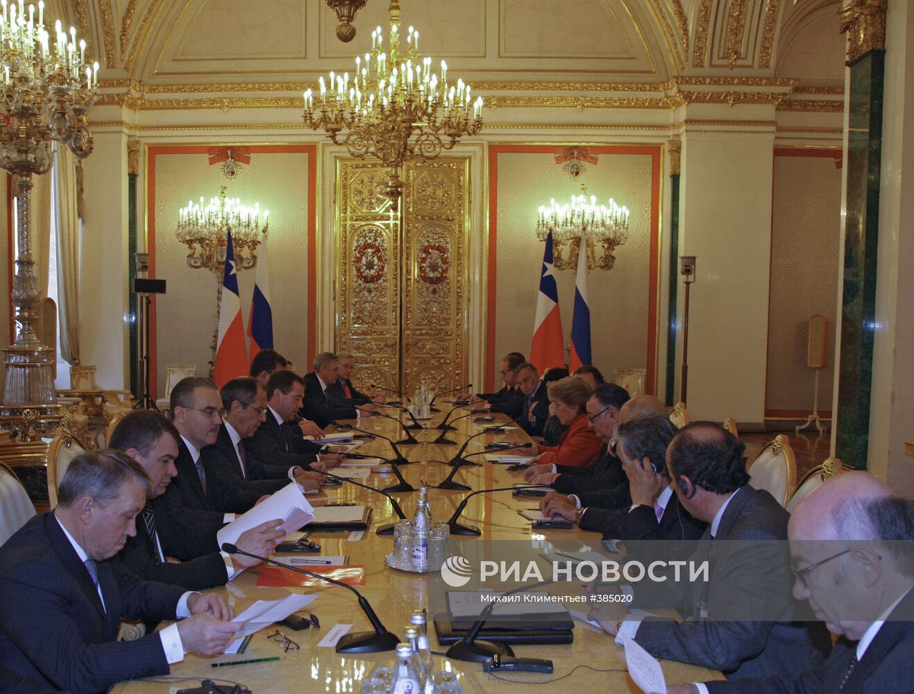 Российско-чилийские переговоры в Кремле