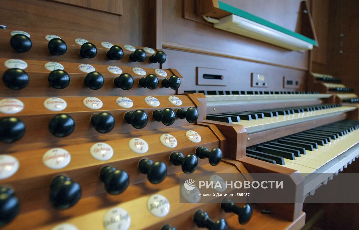 Установка нового органа в Санкт-Петербургской консерватории