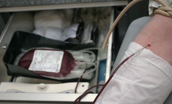 Рейс автономной мобильной станции заготовки крови